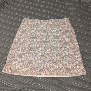 Y2K American Eagle Floral Skirt